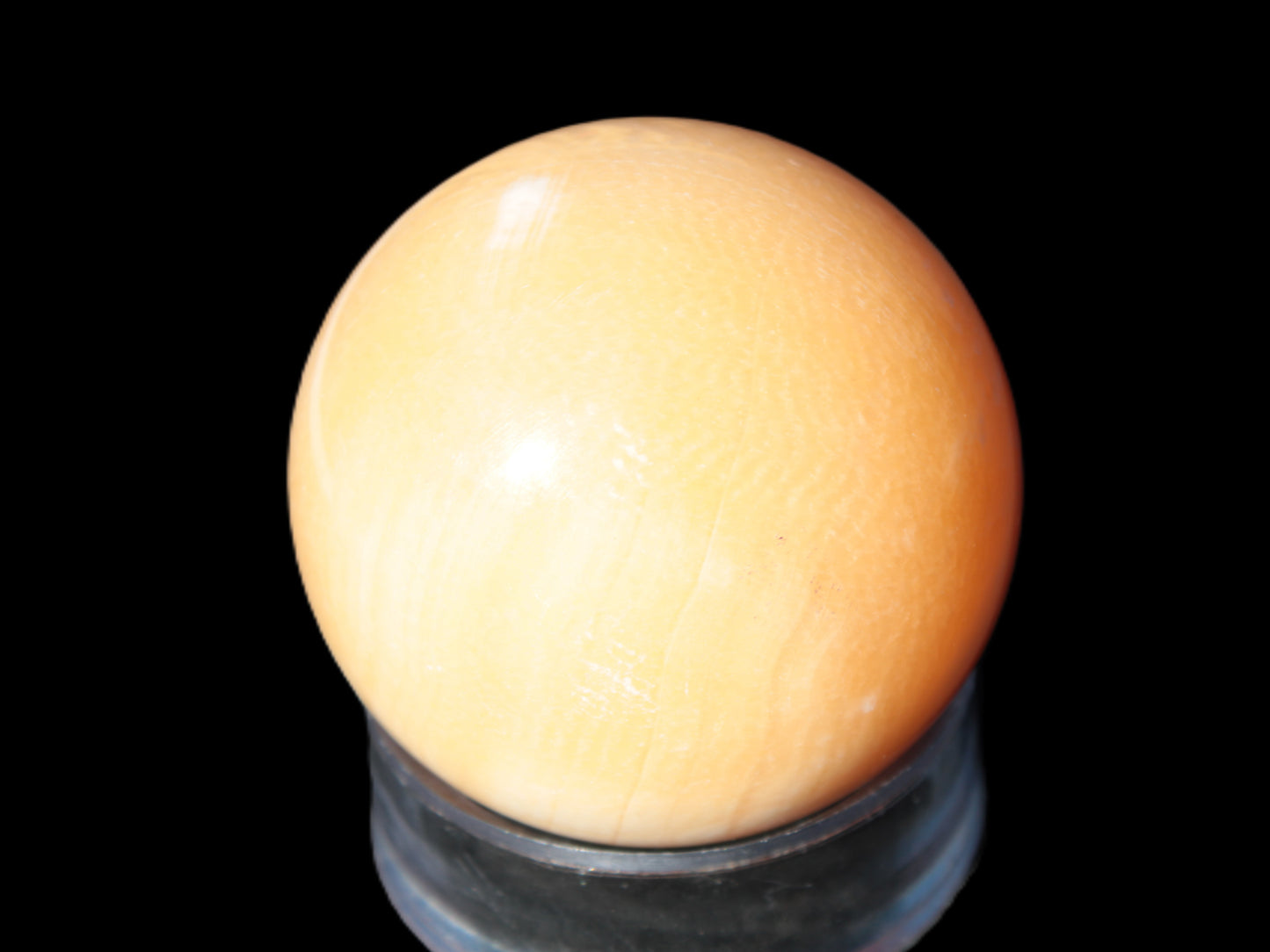 Honey Calcite sphere 53mm 187g Rocks and Things