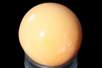 Honey Calcite sphere 53mm 187g Rocks and Things