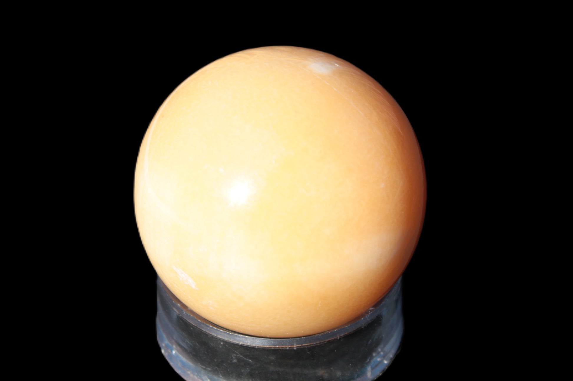 Honey Calcite sphere 53mm 187g Rocks and Things