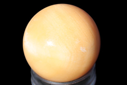 Honey Calcite sphere 53mm 187g Rocks and Things