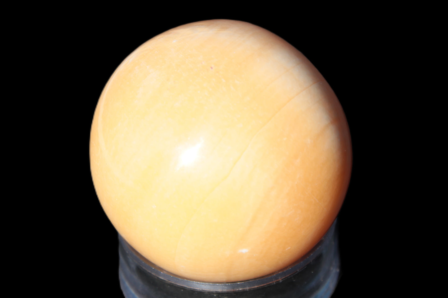 Honey Calcite sphere 53mm 187g Rocks and Things