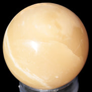 Topaz Honey Calcite sphere 63mm 341g Rocks and Things