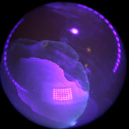 Topaz Honey Calcite sphere 63mm 341g Rocks and Things