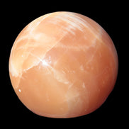 Honey Calcite sphere 48mm 175g in sunshine - Rocks and Things Store