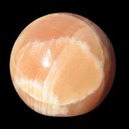 Honey Calcite sphere 48mm 175g in sunshine - Rocks and Things Store