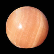 Honey Calcite sphere 48mm 175g in sunshine - Rocks and Things Store