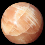 Honey Calcite sphere 48mm 175g in sunshine - Rocks and Things Store