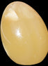 Honey Calcite Egg 47*72mm 252.4g in sunlight - Rocks and Things Store