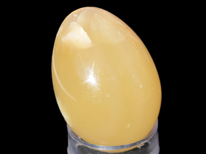 Honey Calcite Egg 47*72mm 252.4g Rocks and Things