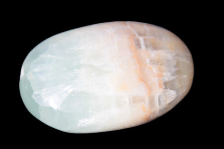 Pistachio Calcite palmstone 64-72mm  121-168g Rocks and Things