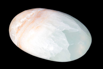 Pistachio Calcite palmstone 64-72mm  121-168g Rocks and Things