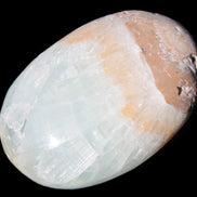Pistachio Calcite palmstone 64-72mm  121-168g Rocks and Things