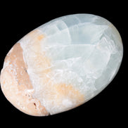 Pistachio Calcite palmstone 64-72mm  121-168g Rocks and Things