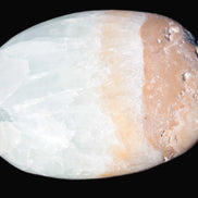 Pistachio Calcite palmstone 64-72mm  121-168g Rocks and Things