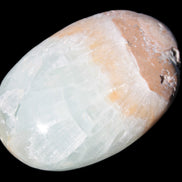 Pistachio Calcite palmstone 64-72mm  121-168g Rocks and Things
