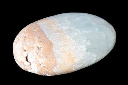 Pistachio Calcite palmstone 64-72mm  121-168g Rocks and Things