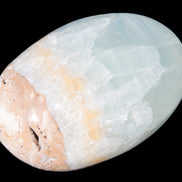 Pistachio Calcite palmstone 64-72mm  121-168g Rocks and Things