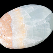 Pistachio Calcite palmstone 64-72mm  121-168g Rocks and Things