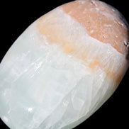 Pistachio Calcite palmstone 64-72mm  121-168g Rocks and Things