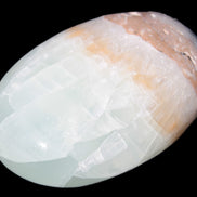 Pistachio Calcite palmstone 64-72mm  121-168g Rocks and Things
