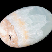 Pistachio Calcite palmstone 64-72mm  121-168g Rocks and Things