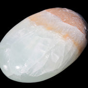 Pistachio Calcite palmstone 64-72mm  121-168g Rocks and Things