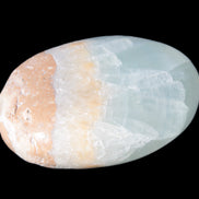 Pistachio Calcite palmstone 64-72mm  121-168g Rocks and Things