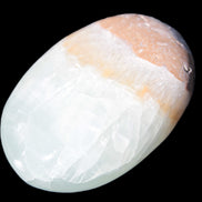 Pistachio Calcite palmstone 64-72mm  121-168g Rocks and Things