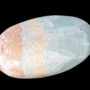 Pistachio Calcite palmstone 64-72mm  121-168g Rocks and Things