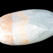 Pistachio Calcite palmstone 64-72mm  121-168g Rocks and Things