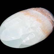 Pistachio Calcite palmstone 64-72mm  121-168g Rocks and Things