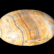 BumbleBee Calcite palm stone 64-70mm 108-130g Rocks and Things