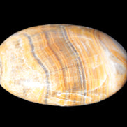 BumbleBee Calcite palm stone 64-70mm 108-130g Rocks and Things