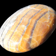 BumbleBee Calcite palm stone 64-70mm 108-130g Rocks and Things