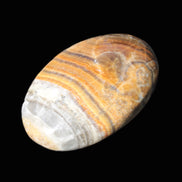 BumbleBee Calcite palm stone 64-70mm 108-130g in sunlight - Rocks and Things Store