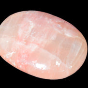 Pink Sorbet Calcite palm stone 57-61mm 71-117g Rocks and Things