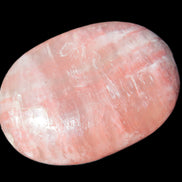 Pink Sorbet Calcite palm stone 57-61mm 71-117g Rocks and Things