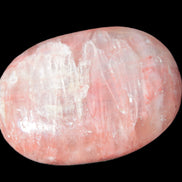 Pink Sorbet Calcite palm stone 57-61mm 71-117g Rocks and Things