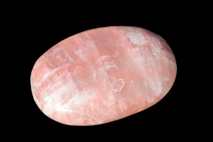 Pink Sorbet Calcite palm stone 57-61mm 71-117g Rocks and Things