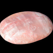 Pink Sorbet Calcite palm stone 57-61mm 71-117g Rocks and Things