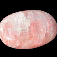 Pink Sorbet Calcite palm stone 57-61mm 71-117g Rocks and Things