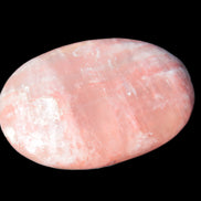 Pink Sorbet Calcite palm stone 57-61mm 71-117g Rocks and Things