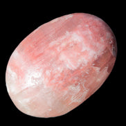 Pink Sorbet Calcite palm stone 57-61mm 71-117g Rocks and Things