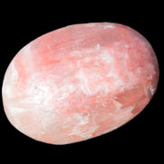 Pink Sorbet Calcite palm stone 57-61mm 71-117g Rocks and Things