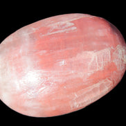 Pink Sorbet Calcite palm stone 57-61mm 71-117g Rocks and Things