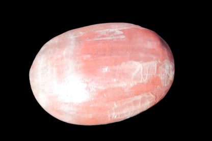 Pink Sorbet Calcite palm stone 57-61mm 71-117g Rocks and Things