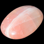 Pink Sorbet Calcite palm stone 57-61mm 71-117g Rocks and Things