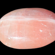 Pink Sorbet Calcite palm stone 57-61mm 71-117g Rocks and Things