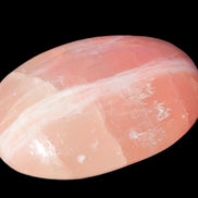Pink Sorbet Calcite palm stone 57-61mm 71-117g Rocks and Things
