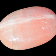 Pink Sorbet Calcite palm stone 57-61mm 71-117g Rocks and Things